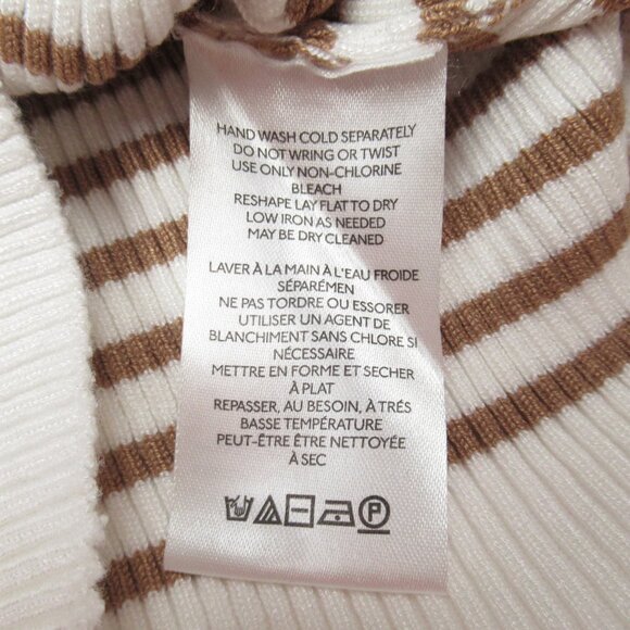 Anthropologie Maeve Pointelle Sweater Top Small - Picture 7 of 8